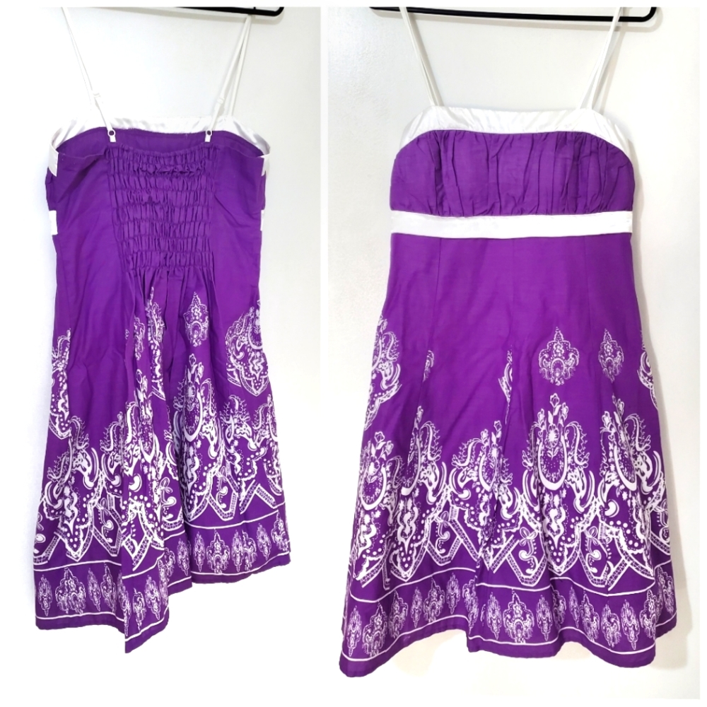 NWOT Connection 18 Women's Summer Lavander Dress Large